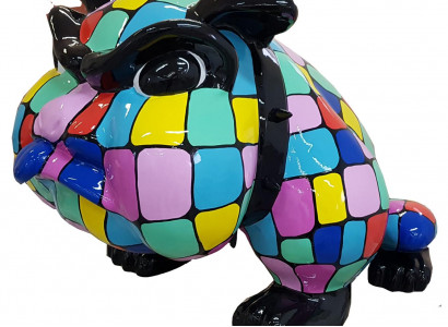 Designer Figur Statue Moderne Figuren Dekoration Hund Garten Skulptur Skulpturen